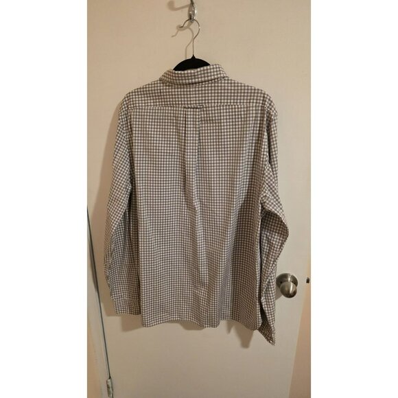 BLOOMINGDALES Button Down Shirt XL The Mens Store Gingham NWT Preppy Office - Picture 2 of 8